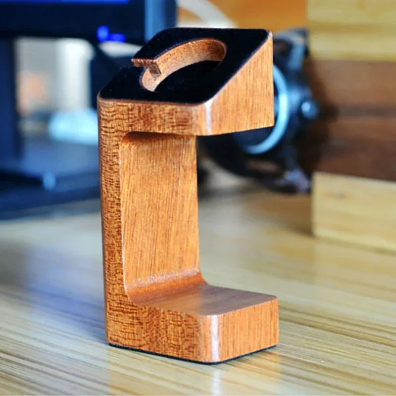 Wooden Apple Watch Charger Sta - Apple Smartwatch Accessories ulasan dan harga