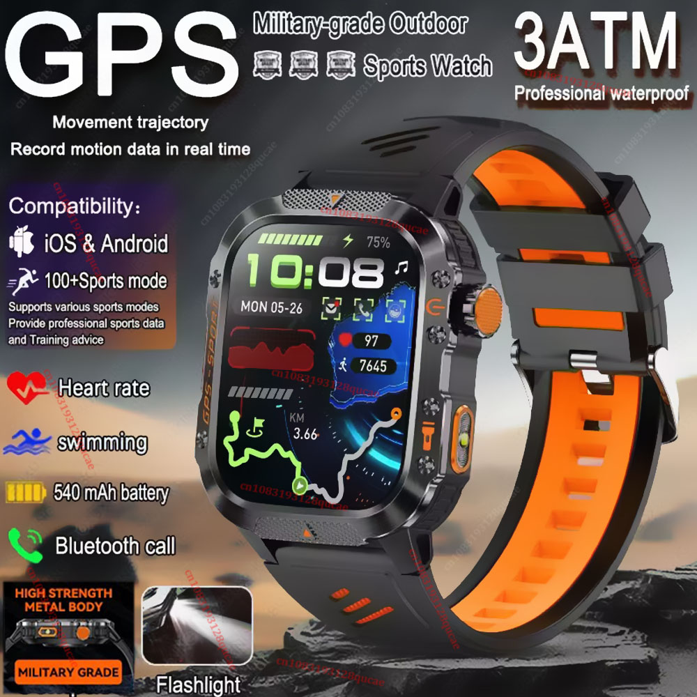 2026 Military Outdoor Smart Wa - Smartwatch X12 ulasan dan harga