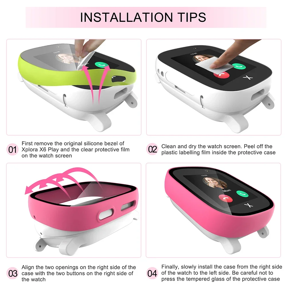 Case for Xploar X6 Play Kids S - Smartwatch Icon ulasan dan harga