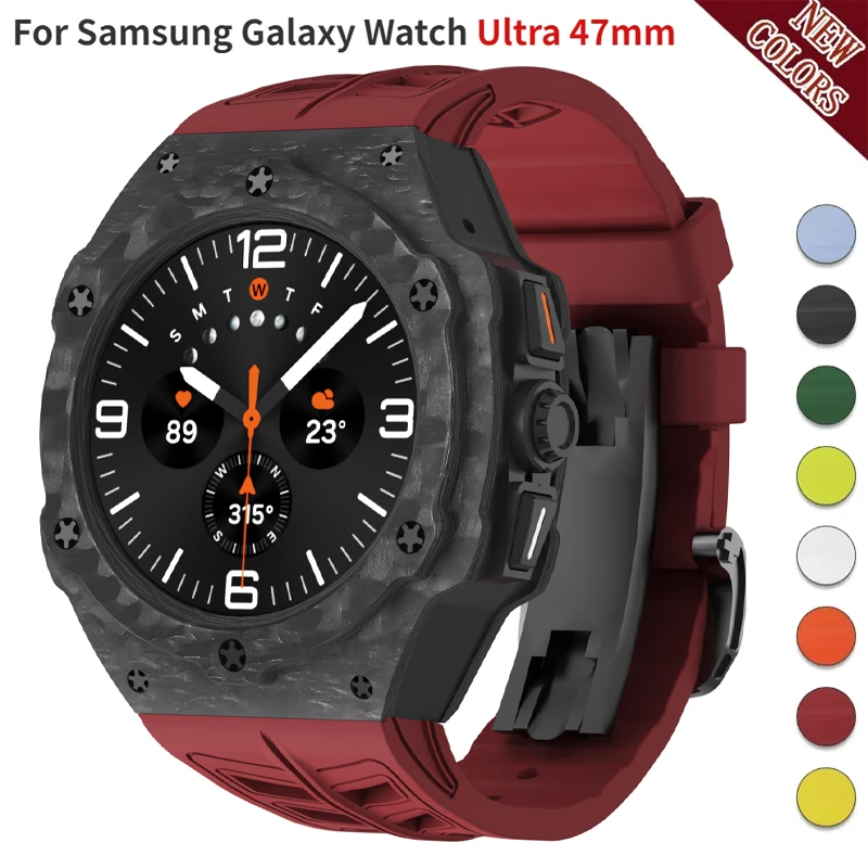 Luxury Modification Kit for Sa - Samsung Smartwatch Ultra Accessories ulasan dan harga