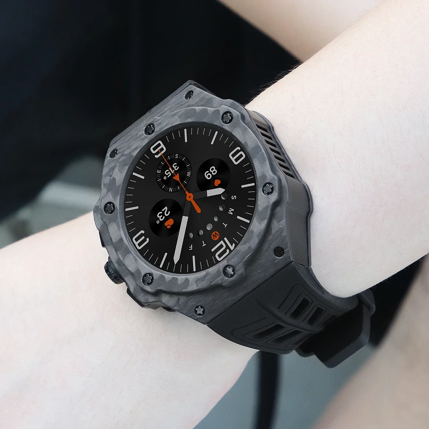 Luxury Modification Kit for Sa - Samsung Smartwatch Ultra Accessories ulasan dan harga