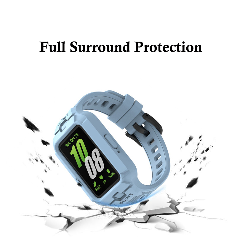 Strap+Case for Samsung Galaxy  - Silicone Band Replacement ulasan dan harga