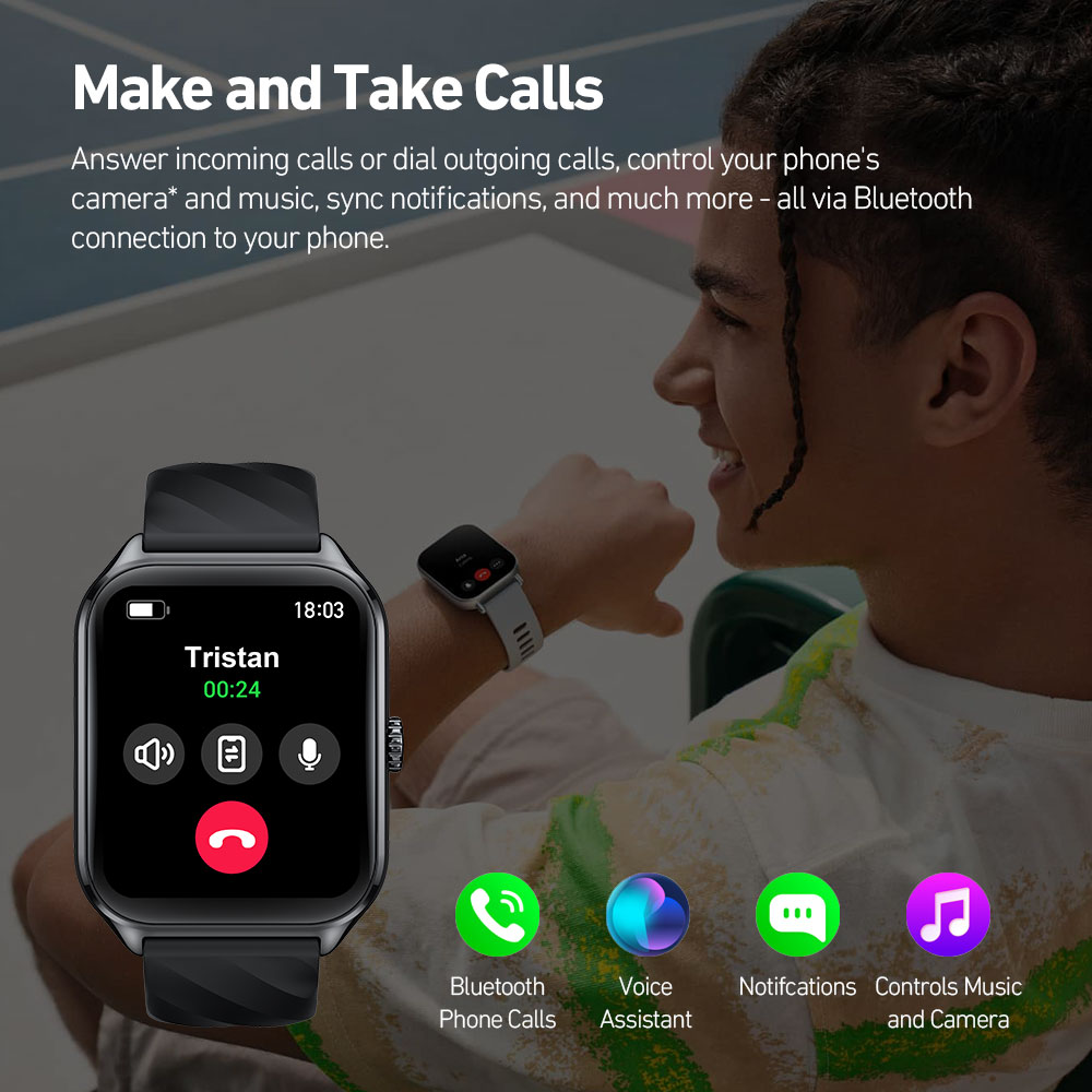 New Zeblaze GTS 4 Voice Callin - Smartwatch X12 ulasan dan harga