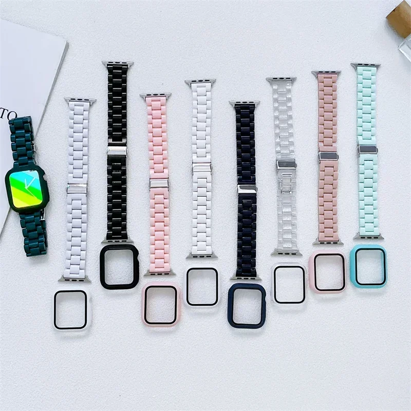 Watch strap+Case+glass For app - Smartwatch Watch Accessories For Women ulasan dan harga