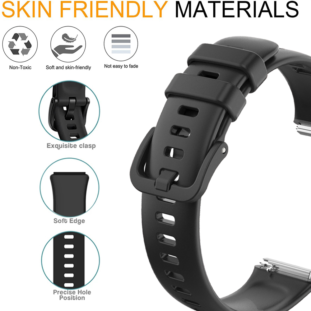 Soft Silicone Strap for Huawei - Silicone Band Replacement ulasan dan harga