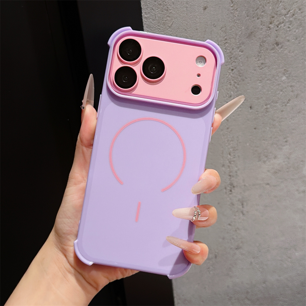 Contrast Color Armor Phone Cas - Apple Iphone 15 Pro Max ulasan dan harga