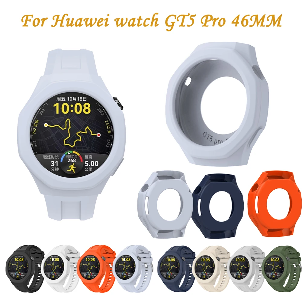 Silicone Watch Case Suit For H - Huawei Smartwatch Accessories ulasan dan harga
