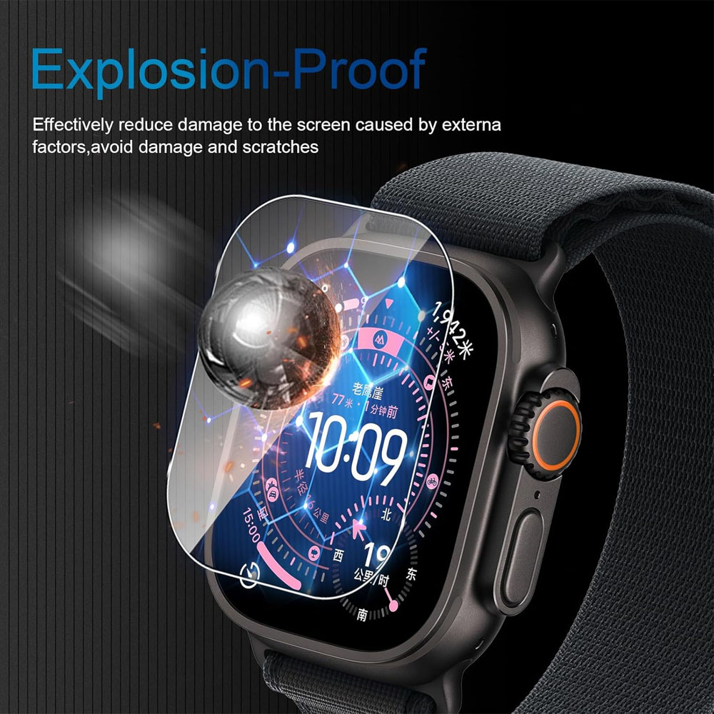 Tempered Glass For Apple Watch - Apple Smartwatch Accessories ulasan dan harga