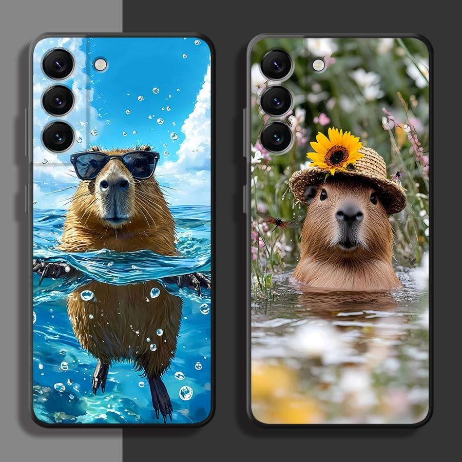 Vacation Capybara Case for Sam - Samsung Galaxy A55 ulasan dan harga