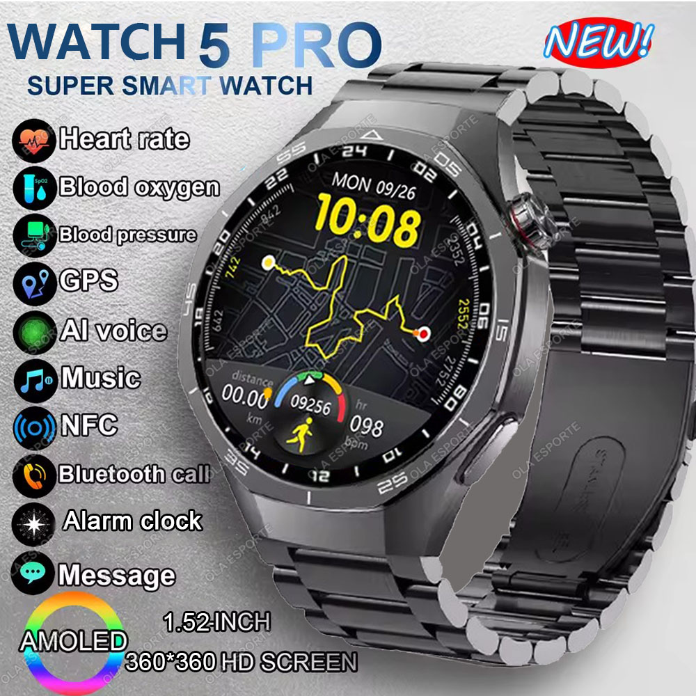 New Watch 5 Pro Smart Watch 1. - Smartwatch X12 ulasan dan harga