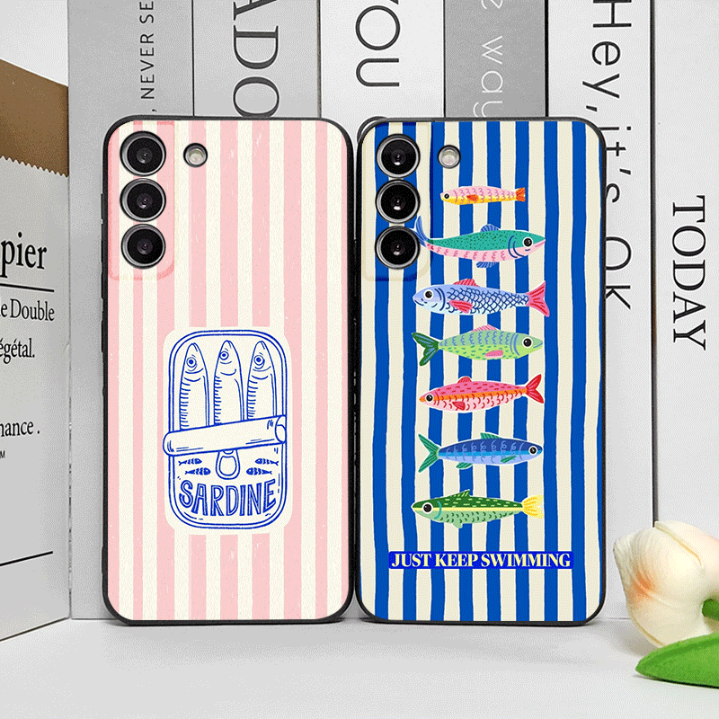 Cute Striped Pattern Sardines  - Oppo Find X8 ulasan dan harga