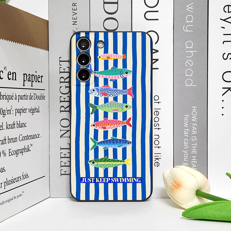 Cute Striped Pattern Sardines  - Oppo Find X8 ulasan dan harga