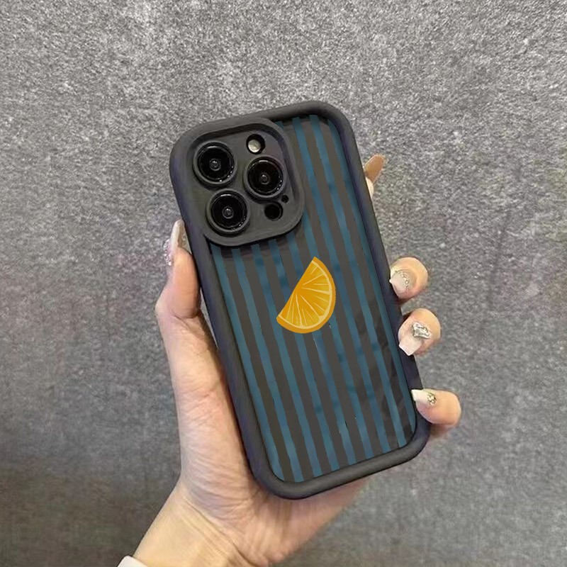Striped Lemon Slice Pattern Ph - Apple Iphone 15 Pro Max ulasan dan harga