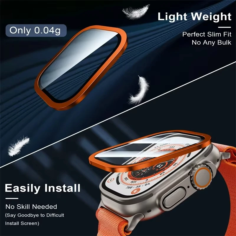Tempered Glass for Apple Watch - Smartwatch Straps & Accessories ulasan dan harga