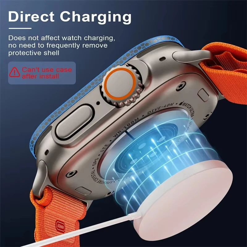 Tempered Glass for Apple Watch - Smartwatch Straps & Accessories ulasan dan harga