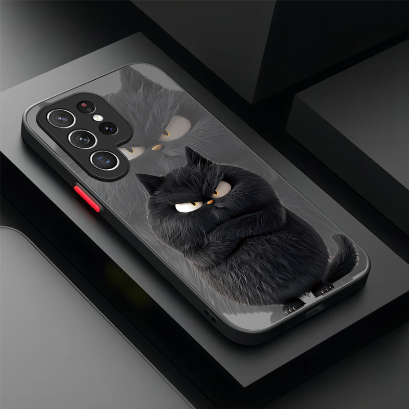 Angry Cat Couple Style Case fo - Samsung Galaxy A55 ulasan dan harga