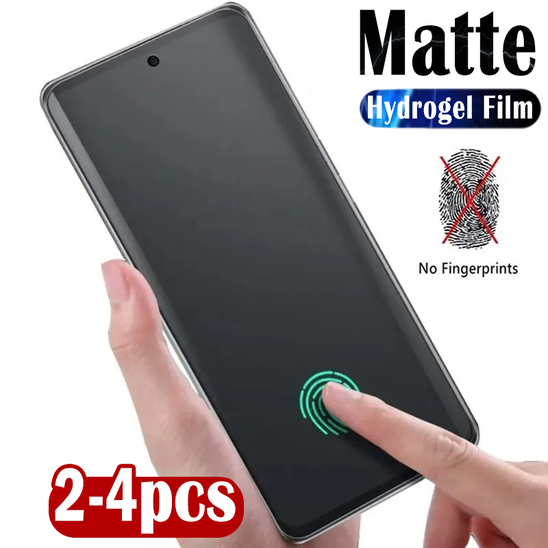 2-4pcs Matte Frosted Silicone  - Realme Gt 6 ulasan dan harga