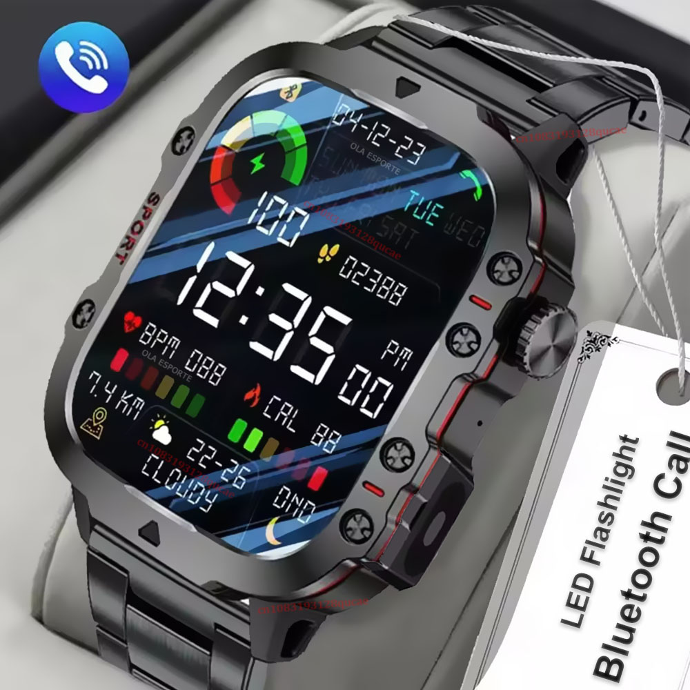 2026 New Military Smart Watch  - Smartwatch X12 ulasan dan harga
