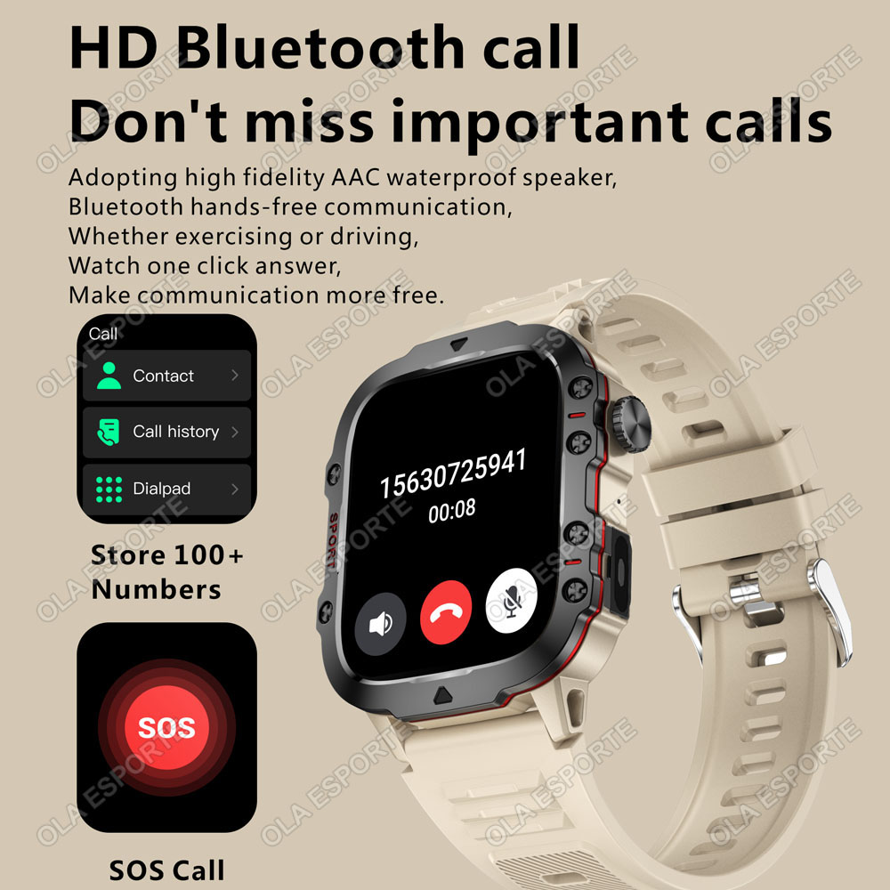 2026 New Military Smart Watch  - Smartwatch X12 ulasan dan harga