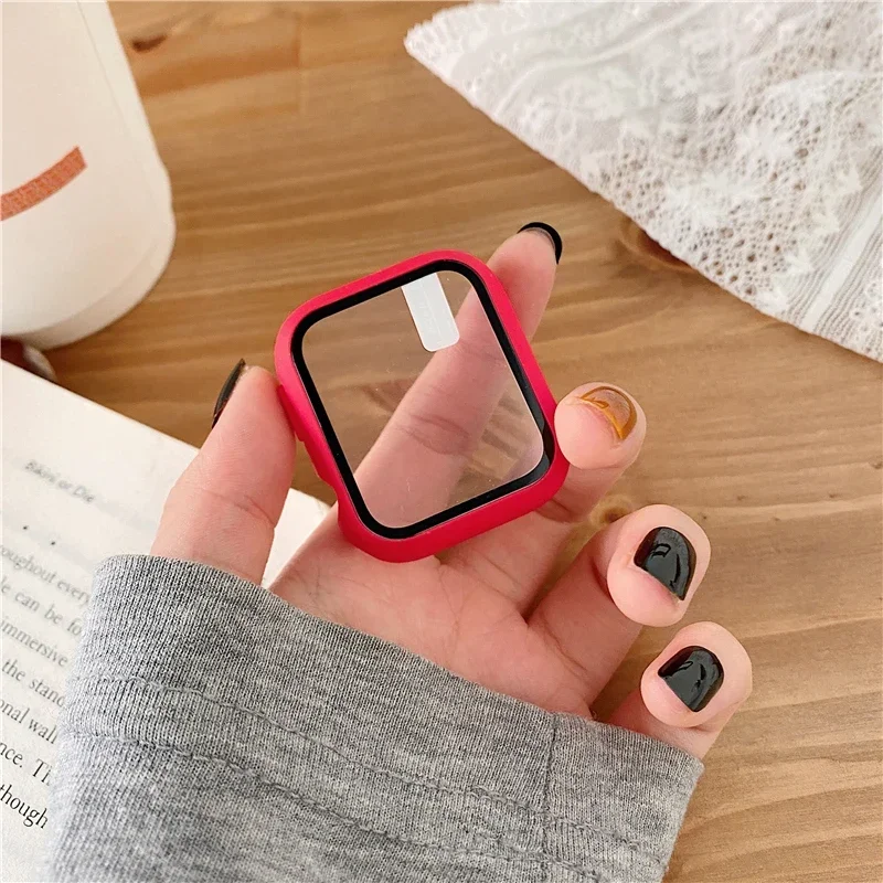 3pack Glass+cover For Apple Wa - Smartwatch Watch Accessories For Women ulasan dan harga