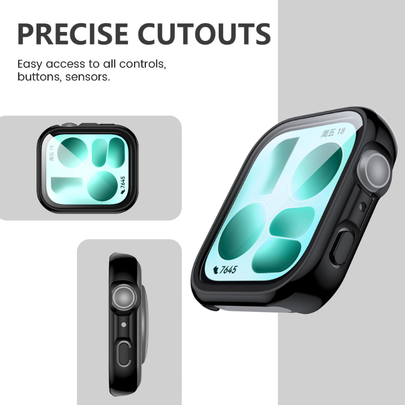 Glass+Case for Huawei Watch Fi - Huawei Smartwatch Accessories ulasan dan harga