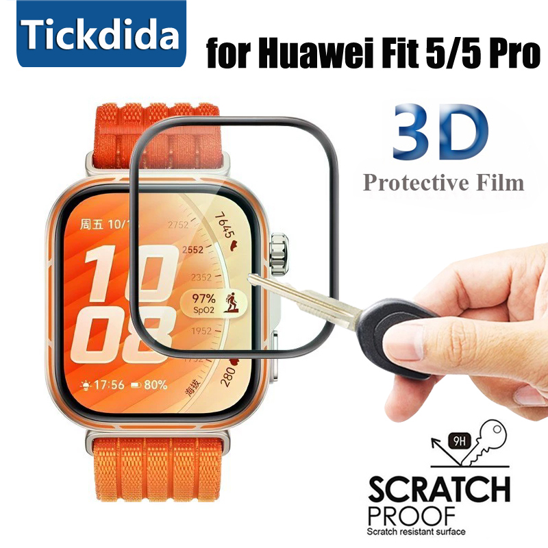 Soft Tempered Glass for Huawei - Huawei Smartwatch Accessories ulasan dan harga