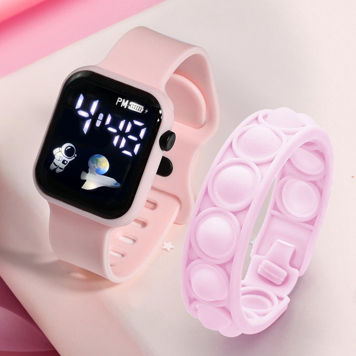2PCS Children's Smart Watch Br - Smartwatch Icon ulasan dan harga